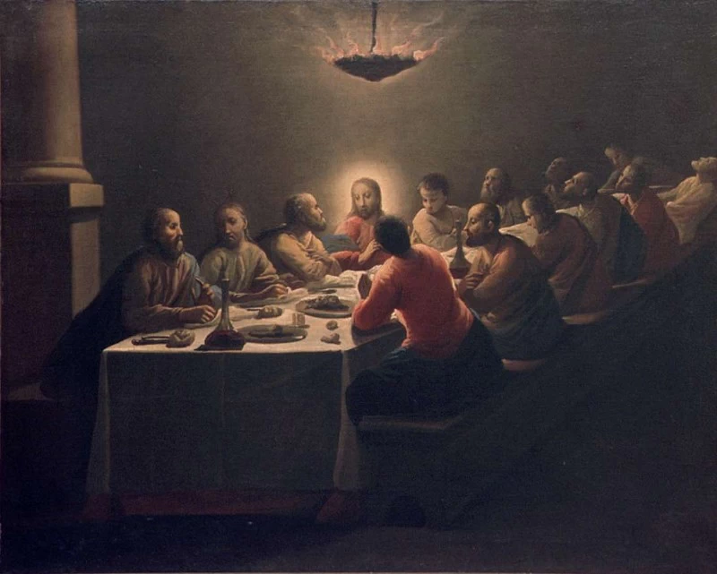 Ultima cena - Alzano Lombardo, Bergamo, attribuito